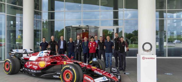 50载竞速同行：法拉利HP车队到访布雷博——见证制动科技传承，共谱性能突破新篇